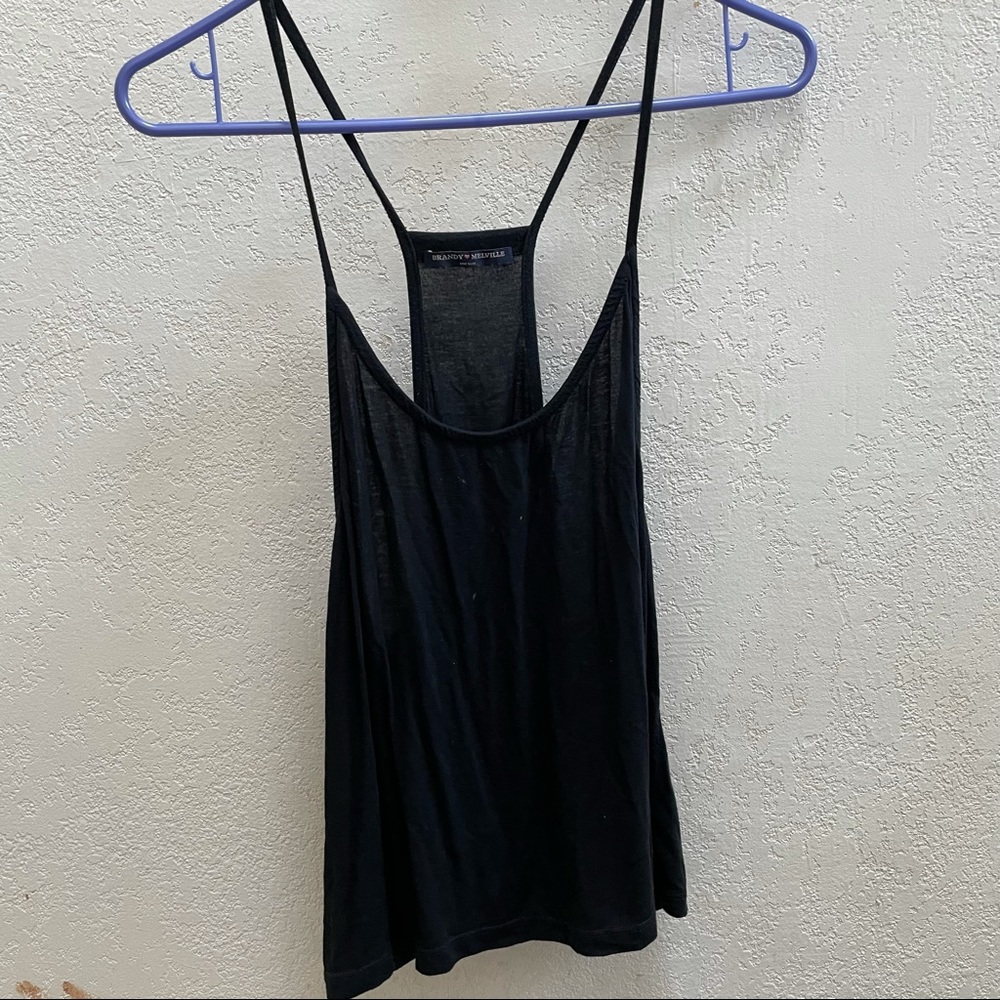 BLACK BRANDY MELVILLE TANK TOP